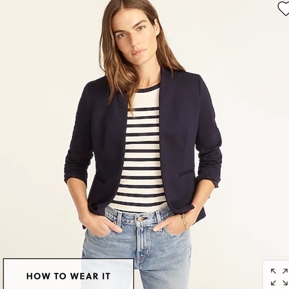 J Crew Going-out blazer in stretch twill H2743